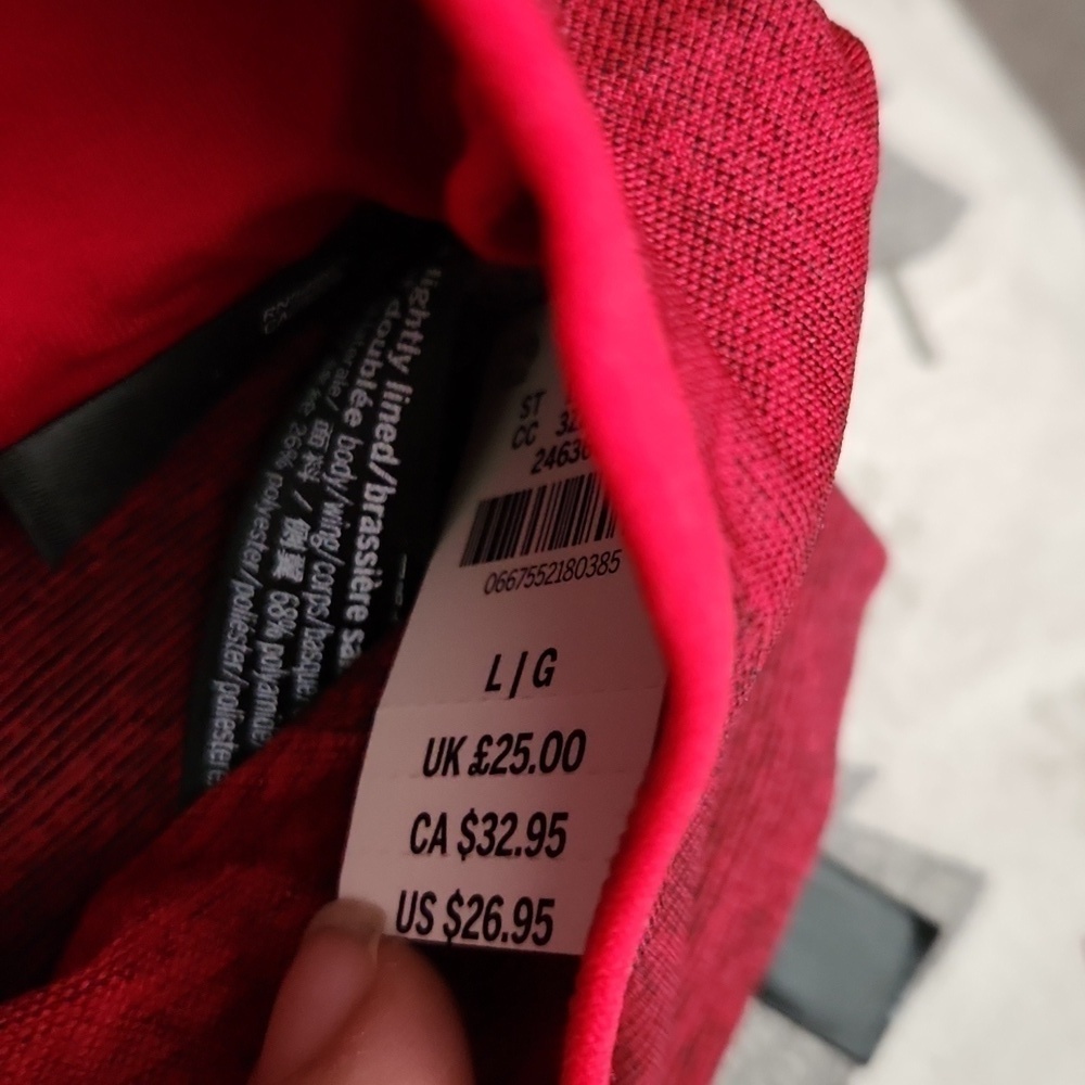 Pink Sports Bra Champion Sports Bra Large - Picture 4 of 7